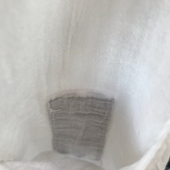 NSF white and chambray button down - Picture 9 of 10